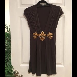 SKY Fleur-de-Lis Detail Top